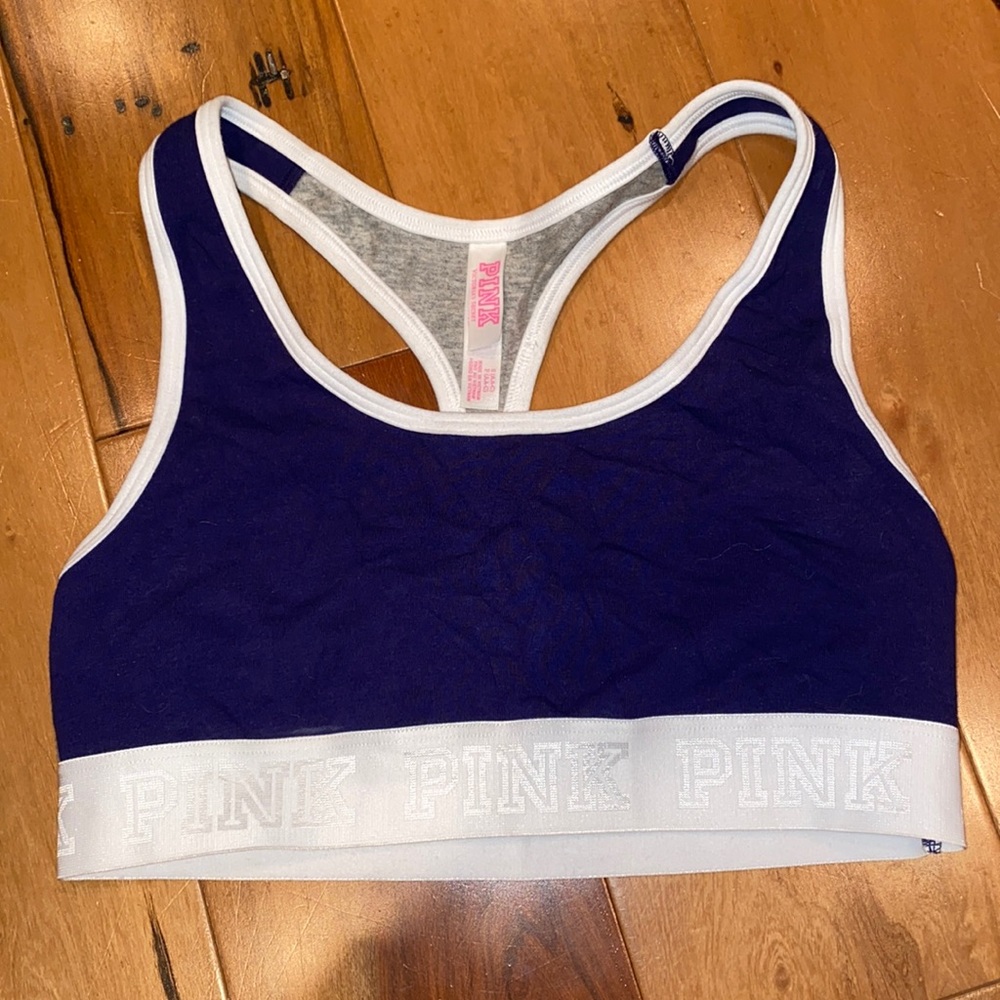 NEW VICTORIA’S SECRET PINK SPORT BRA SIZE SMALL - Picture 1 of 4